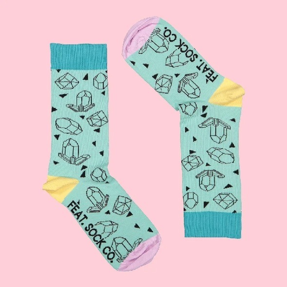 Men's Gemstones socks - Feat. Sock Co.