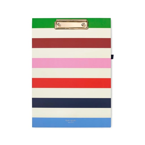 KSNY Clipboard Folio, Adventure Stripe