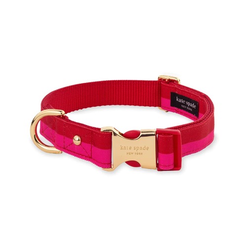 KSNY Collar (M/L), Colorblock Red/Pink