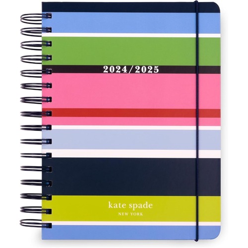 KSNY 17 Month Large Planner, Sunny Day Stripe