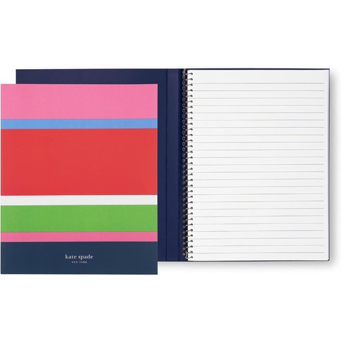 KSNY Concealed Spiral Notebook, Sunny Day Stripe