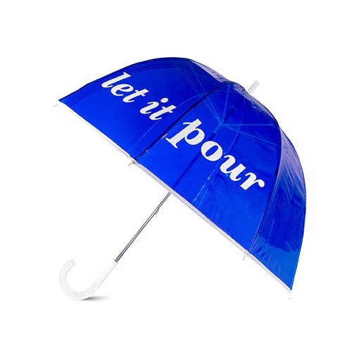 KSNY Clear Umbrella, Let it Pour