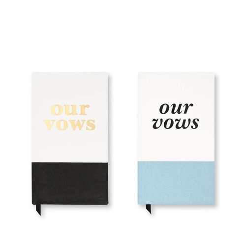 KSNY Vow Journal Set, Our Vows