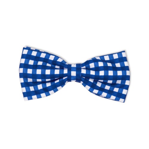 KSNY Bow Tie, Navy Gingham