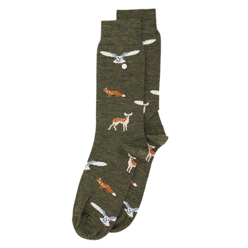 Forrest Animals Lifestyle Merino Socks - Medium