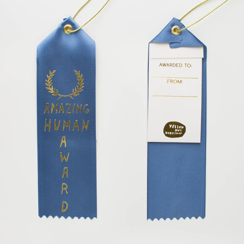 Award Ribbon Note - Amazing Human Award