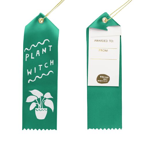 Award Ribbon Note - Plant Witch