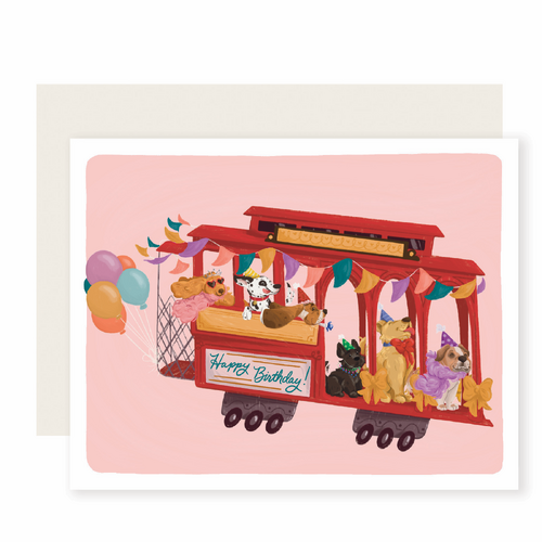 Cable Car Dog Birthday