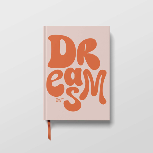 Graphic Lined Notebook - Peachy Dreams OOS