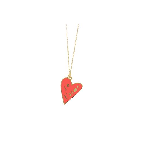 Je T'Aime Heart Pendant