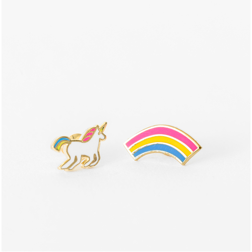 Unicorn & Rainbow Earrings