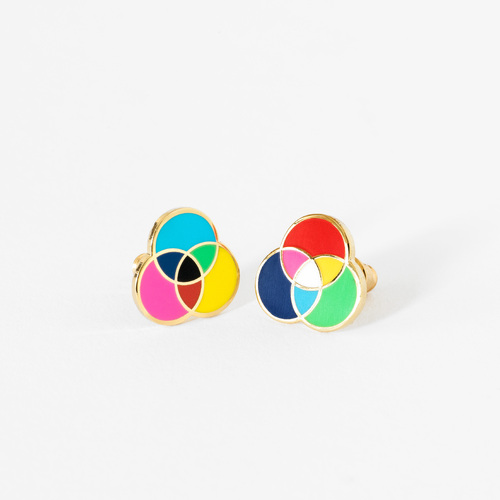 RGB/CMYK Earrings