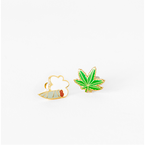 Weed Earrings