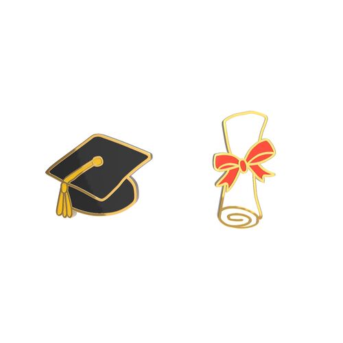 Grad Diploma Earrings