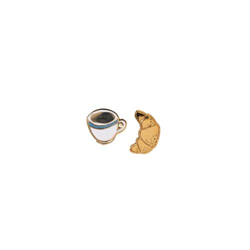 Coffee & Croissant Earrings