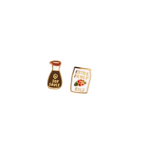 Rice & Soy Sauce Earrings