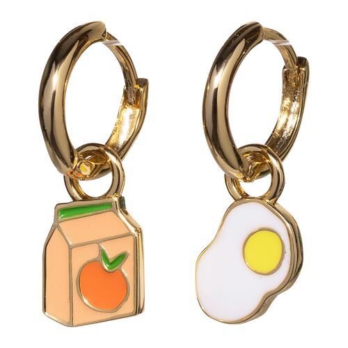 Hoop Earrings - OJ & Egg