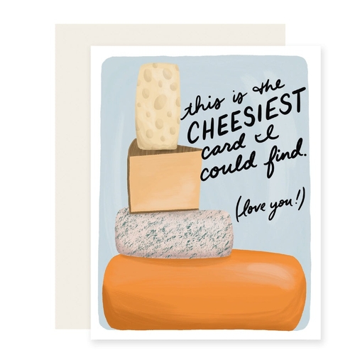 The Cheesiest Card I could Find