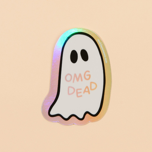 OMG DEAD Sticker