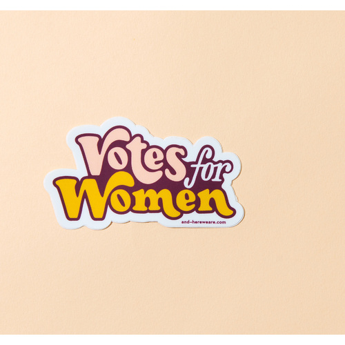 Votes for Women Sticker