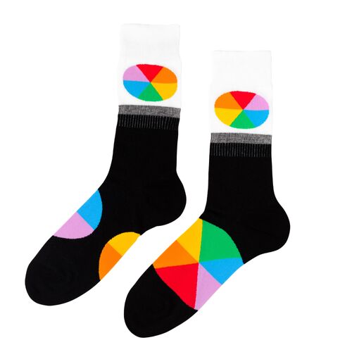 Men's Socks - Colour Wheel