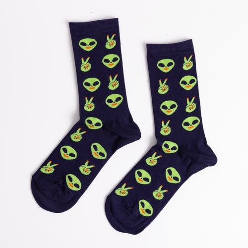 Women's Socks - Alien Crew