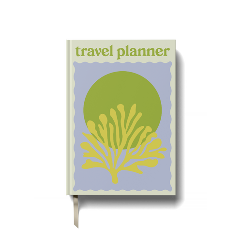 Travel Planner - Green Coral