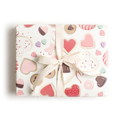 Valentine's Cookie Wrap - Single Sheet